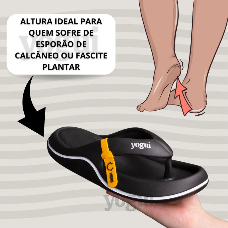 Chinelo Ortopédico Top Comfort Yogui + Brinde Exclusivo