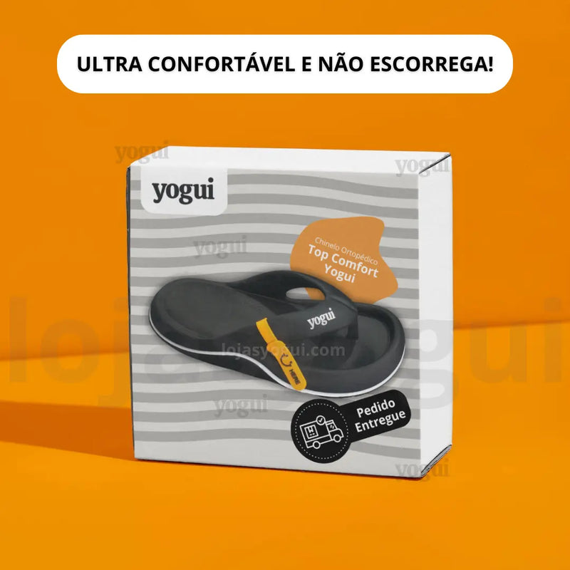 Chinelo Ortopédico Top Comfort Yogui + Brinde Exclusivo
