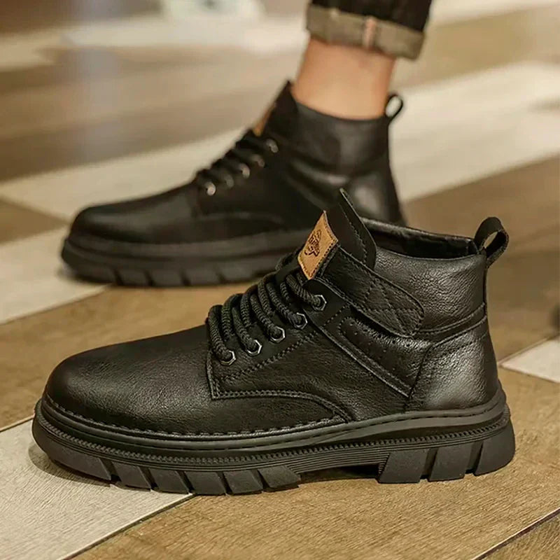 Bota Masculina Vanguard em Couro 100% Legítimo
