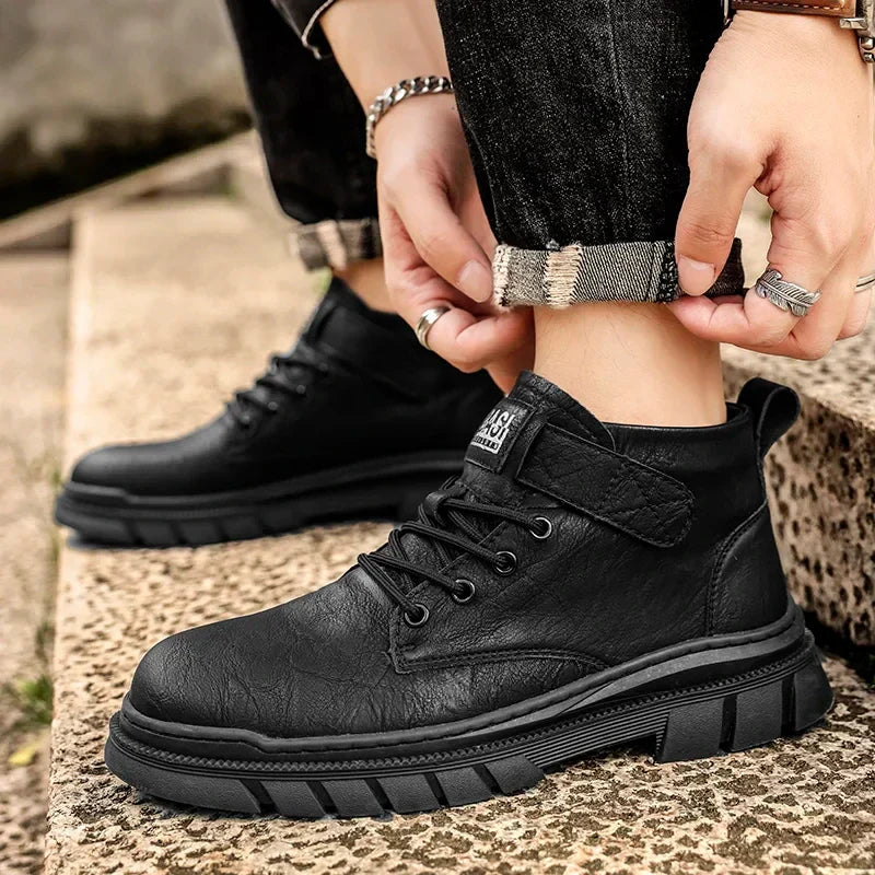 Bota Masculina Vanguard em Couro 100% Legítimo