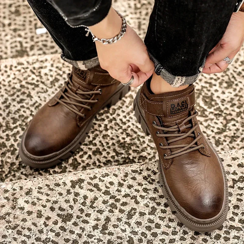 Bota Masculina Vanguard em Couro 100% Legítimo