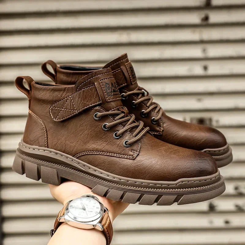 Bota Masculina Vanguard em Couro 100% Legítimo