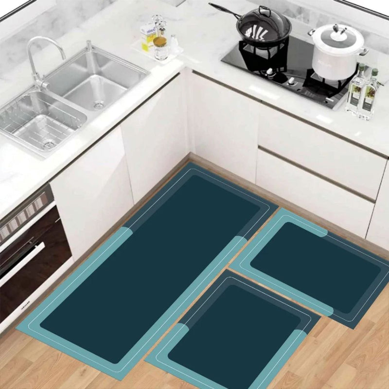 Tapete para Casa e Cozinha Antiderrapante Absorvente Premium